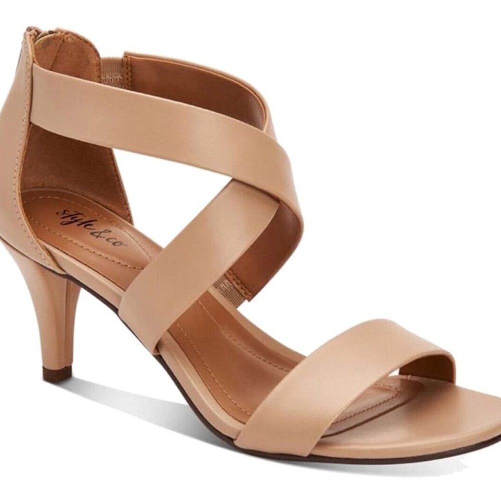 Nude sandals